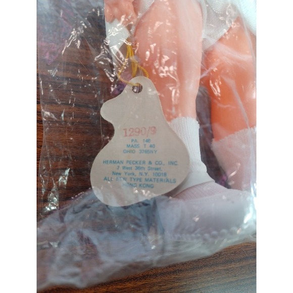 Rare Vintage 1960's Herman Pecker & Co Girl Doll Blonde New In Package #9/1290 - Picture 12 of 14